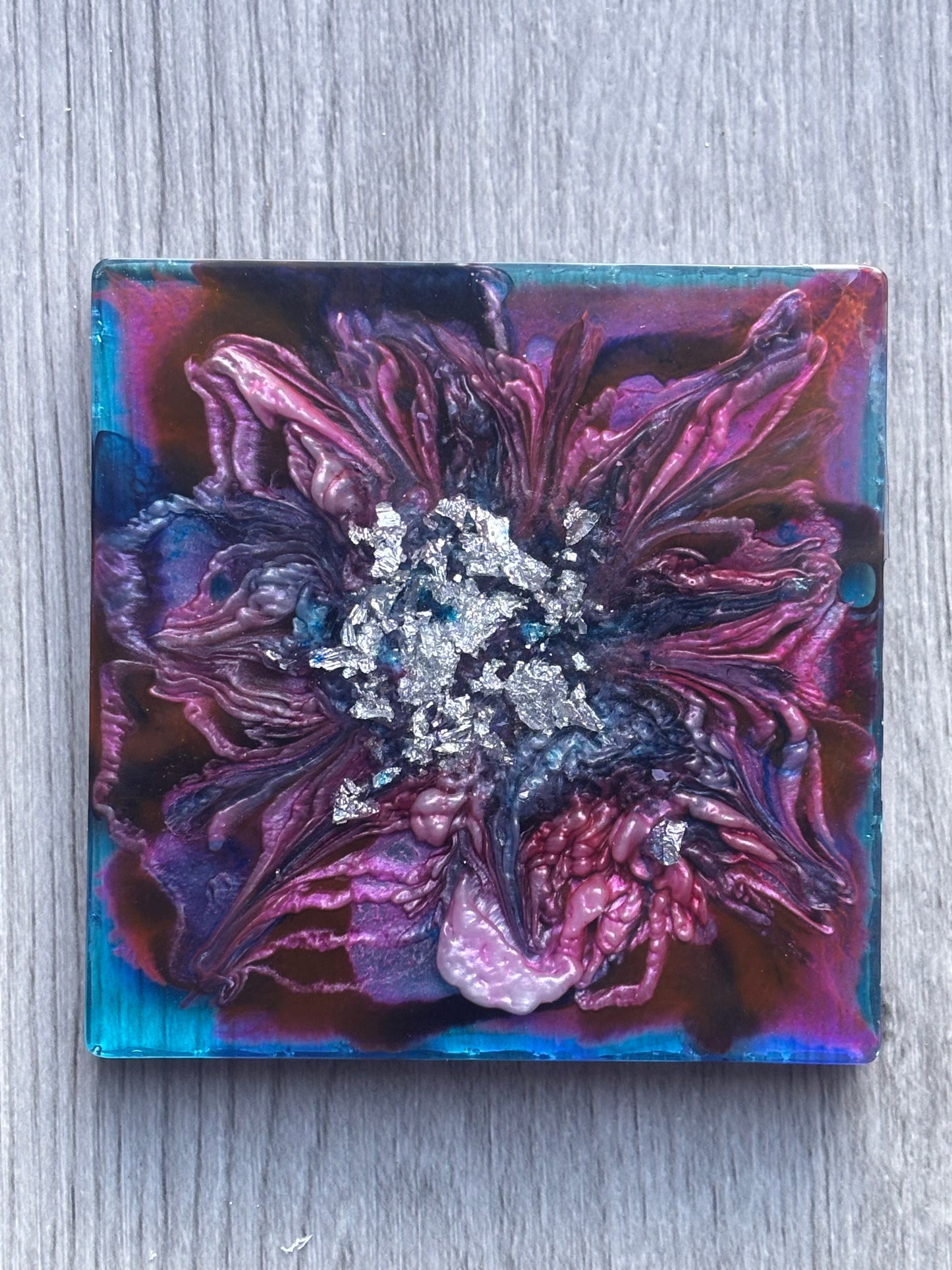 Midnight Bloom Coasters